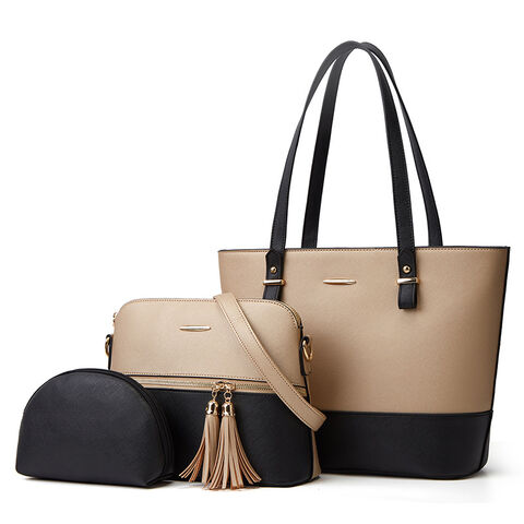 New Fashion Women's Crossbody Bag Designer Messenger Bags Famous Brand Ladies  Handbag Women's Shoulder Bag Purses 4pcs Bags
