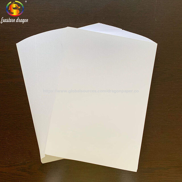 Papel Estucado Artístico de Alto Brillo de 75 GSM con 50% de Opacidad para Impresión y Embalaje Premium for sale at factory direct price