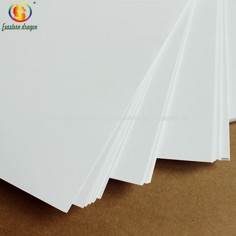 Prix usine papier couché brillant - Chine Papier couché art 80 g
