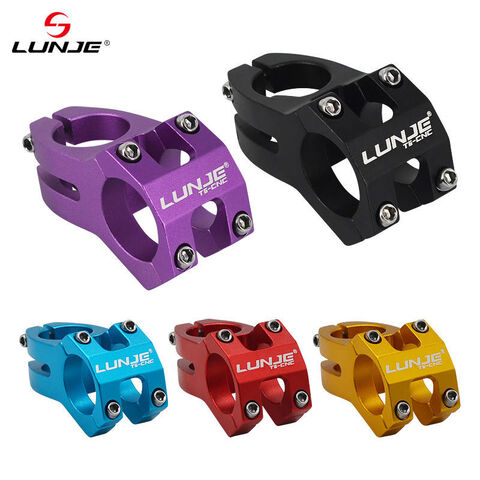 Bulk Buy China Wholesale Lunje Mtb Stem 31.8x45mm High Strength