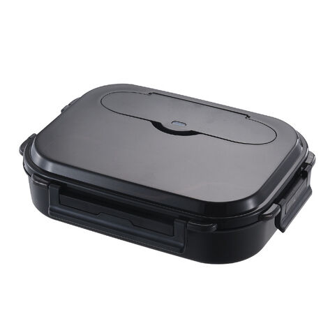 Isolierte Lunchbox aus Edelstahl 304 für Studenten, quadratische, versiegelte Frischhaltedose, doppelwandige Bento-Box zur Wassererwärmung