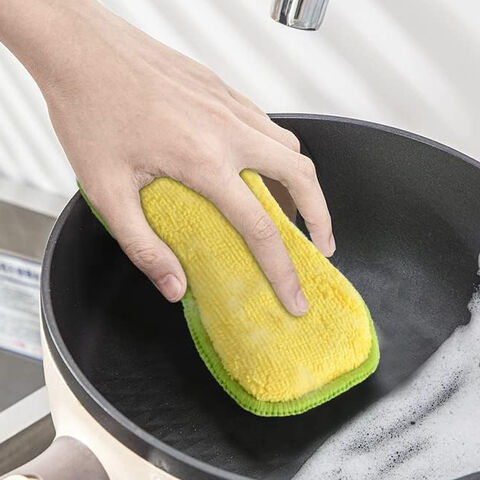 Esponjas de limpieza de cocina Eco Non-Scratch para esponjas para
