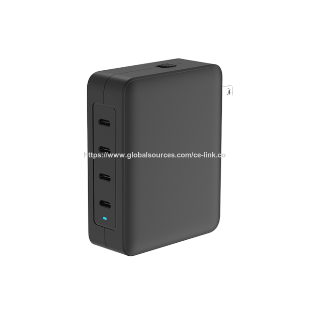 محطة طاقة ODM/OEM بقوة 140 واط و 4 منافذ USB PD3.1، قابس قابل للاستبدال (أمريكي، أوروبي، بريطاني)، للهواتف المحمولة وأجهزة الكمبيوتر المحمولة for sale at factory direct price