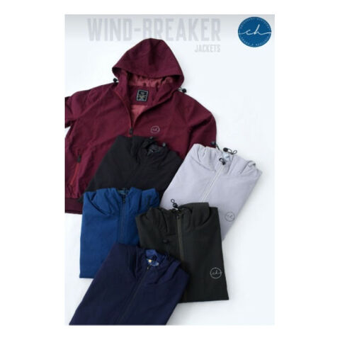 Wholesale shop hooded windbreaker