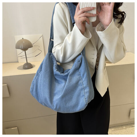 Buy Wholesale China Contrast Color Brand Jacobs The Denim Tote Bag