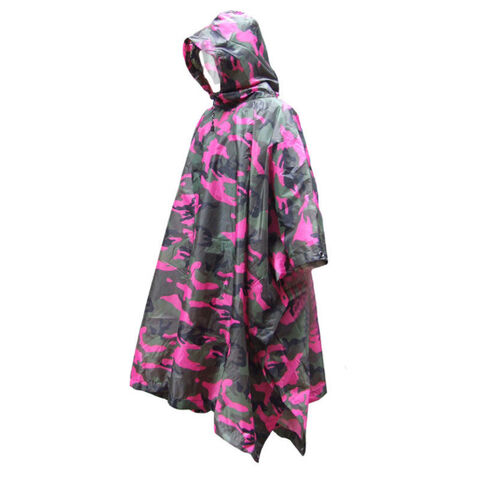 Custom Wholesale Multifunctional Camouflage Raincoat Outdoor Travel Rain  Poncho Waterproof Camping Fishing Rain Coat - China Military Raincoats and  Camouflage Raincoat price