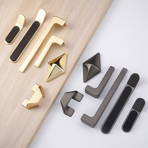 Cabinet Hardware Fancy Cabinet Handles Gold Black Zinc Alloy Furniture Door  Pull Drawer Handles And Knobs For Kitchen Cabinets - China Wholesale Handle  Cabinet Gold Kitchen Cabinet Accessories $0.6 from Guangzhou Longterm
