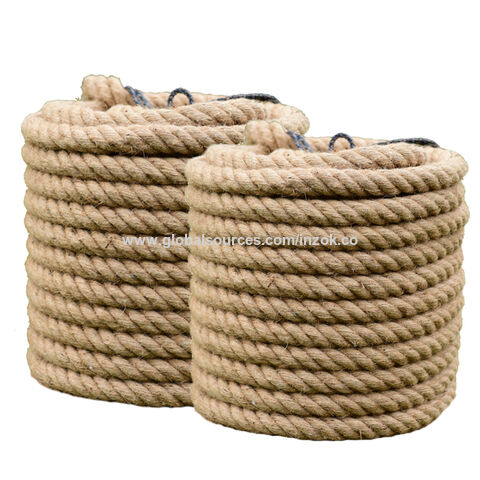 Wholesale Custom High Quality 3 Strands Power Hemp Rope Twisted Manila Jute  Rope Natural Sisal Rope - Buy China Wholesale Jute Rope $0.5