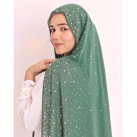 Platinum - Duo Encrusted Hijab main image 0