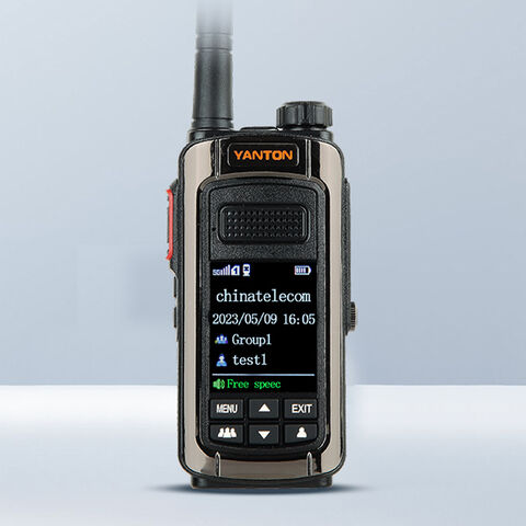 Radio POC con red IP 4G LTE, alcance de 100KM 200KM 5000KM, Walkie Talkie GSM global de largo alcance