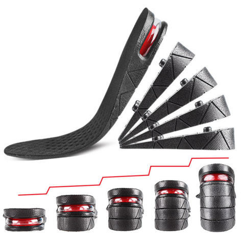 Height Increasing Shoe Insoles Adjustable Multi layer - Temu