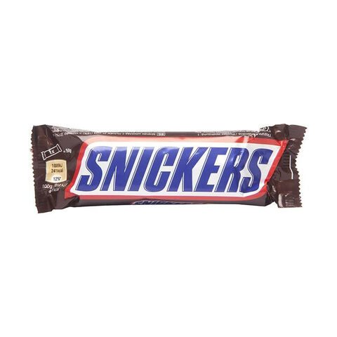 SNICKERS Milk Chocolate, International Candy, 50g Bars (Choose:6 Or 12) On  Sale!