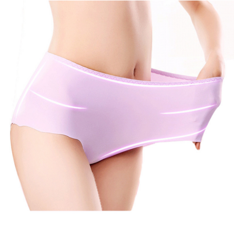 Ladies Size High Waist Panties  Seamless Briefs Women Plus - S
