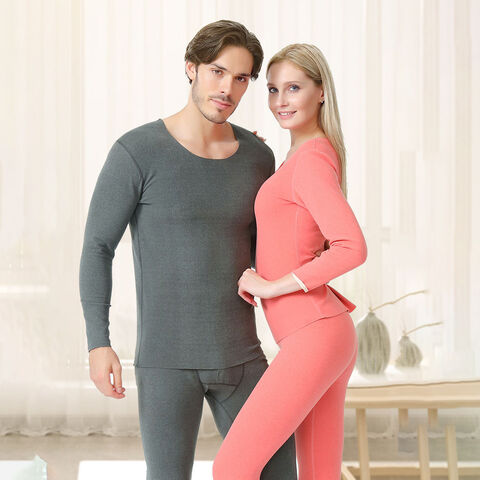 thick 100% wool brushed merino men thermal underwear set winter clothes for  women snow inner wear womens clothing mens pajama