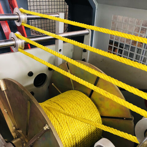 Buy China Wholesale Plastic Rope Production Line 3 Strand Twisted Pp Pe Rope  Manufacturing Machine & Rope Production Line $9900