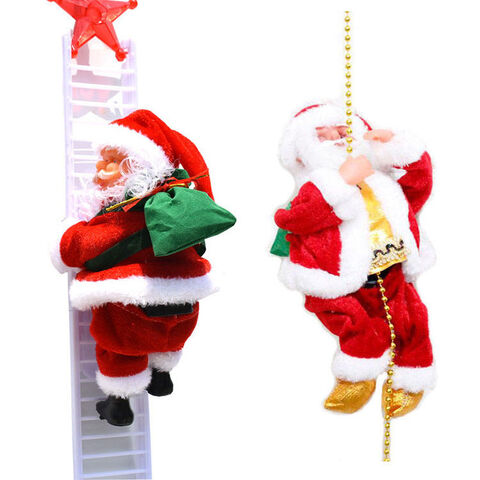 Buy Wholesale China 2021 Santa Claus Climbing Rope Decoration