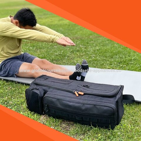 Buy Wholesale China Customized Tactical Multiple Pockets Easy Access Yoga  Mat Sling Bag & Yoga Mat Bag, Yoga Equipment, Gym Bag, Barre Bag at USD 2