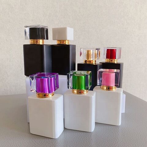 Lz Pack Stock 100pcs Luxury Black Gold Pink Purple Green Red Glass