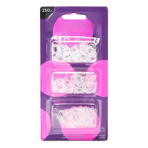 5pcs/Box Colorful Elastic Hair Ties In Container For Women, Thick