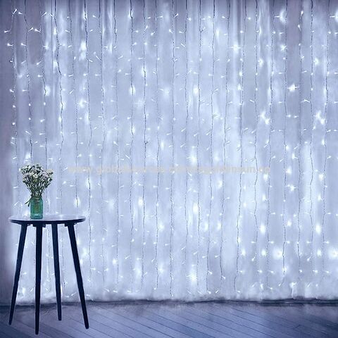 Window Curtain Lights 8 Mode LED Fariy String Lights for Party Garden Room  Wall