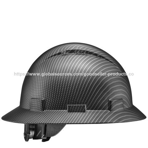 Casco de Seguridad con Ala Ancha y Diseño Personalizado de Fibra de Carbono para Protección Industrial for sale at factory direct price