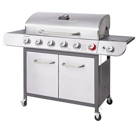 Nouveau barbecue à gaz propane liquide avec brûleurs latéraux et de saisir, idéal pour les professionnels for sale at factory direct price