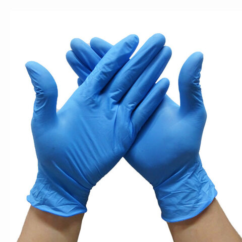 Guantes de nitrilo médicos desechables para examen al por mayor, empaquetados en caja, guantes quirúrgicos