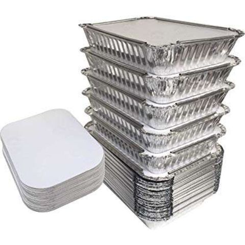 disposable large aluminum foil trays with