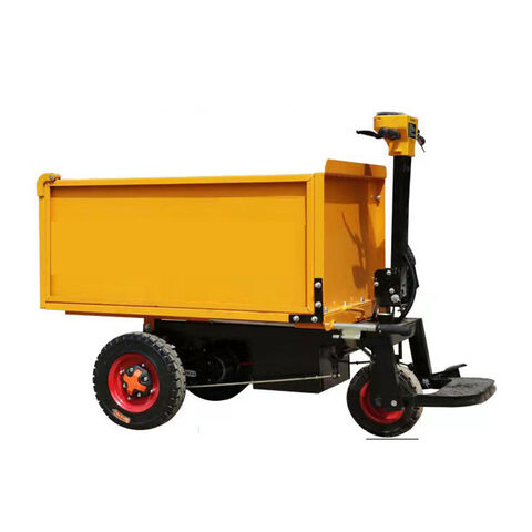 Small Dump Truck Hand Ash Truck Hand Push Ash Cart Battery Power ...