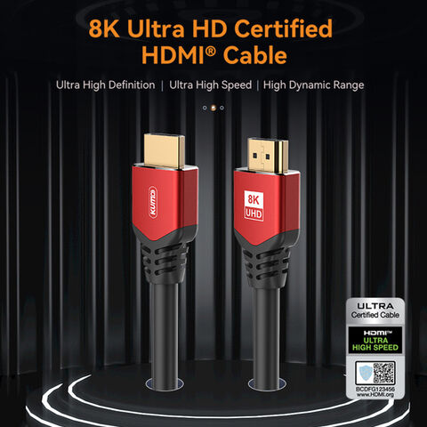 Câble HDMI 2.1 8K 4K 2K Ultra Haute vitesse 48Gbps 120Hz - Achat