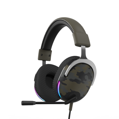 Buy Wholesale China Wired Gaming Headset With Rgb Light And Boom Mic