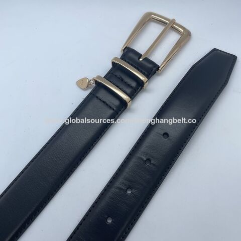 Blue Suede Belt Strap For Louis Vuitton Buckles 35 Mm Woven Embossed Womens  Mens