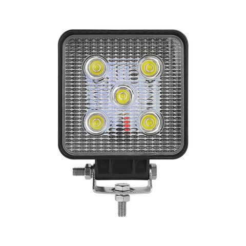 Luz LED Cuadrada Impermeable IP67 de 15W para Maquinaria Agrícola: Tractores, Sembradoras, Cosechadoras for sale at factory direct price