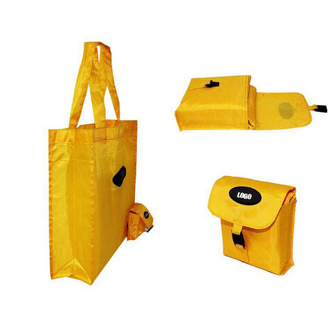Bolsa de Compras Reutilizable Mágica Mini Promocional Plegable Portátil para supermercado for sale at factory direct price