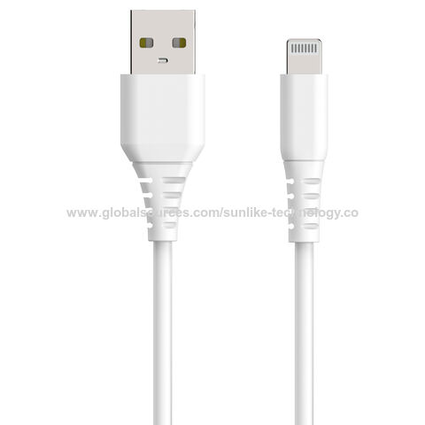 Câble de charge/données ultra-flexible, USB-C vers Lightning, MFi