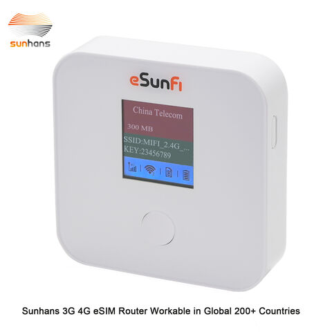 Esunfi 3g 4g Esim Wireless Hotspot Router Sunhans Esim Routers For ...