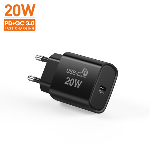 Adaptateur USB-C - Chargeur 20W - Adaptateur - Charge Fast - Chargeur rapide  - Bloc de