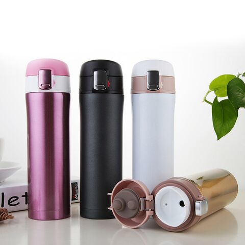 Leakproof Insulated Travel Coffee Mug Thermal Flask Tea Cup Water Bottle