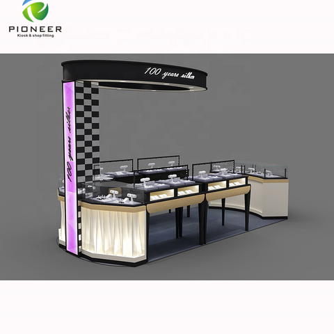 Pioneer Boutique Display Cabinet For Jewelry Display Stand Kiosk