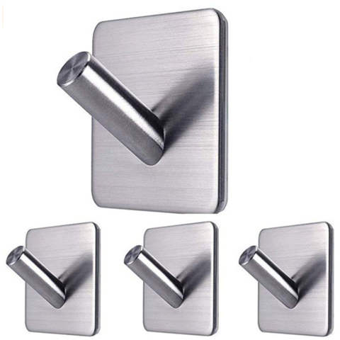 Bulk Buy China Wholesale Adhesive Self Stick Towel Robe Key Hooks Heavy  Duty Coat Hooks Stainless Steel Sticky Wall Hooks For Home $0.6 from  Guangzhou Kameng Industry & Trade Co., Ltd.
