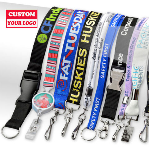 1/2 Super Soft Polyester Multi-Color Sublimation Lanyard | joypromotion