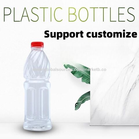1PC 250ml Empty Beverage Drink Bottle PET Clear Storage Containers Juice  Bottles With Lids For Juice Milk Fruit Plastic Bottle - AliExpress