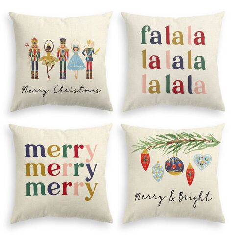 Holiday The Nutcracker Throw Pillow Cover & Insert Eastern Accents