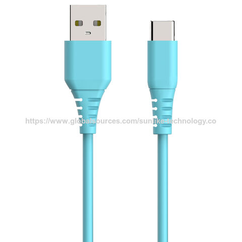 Factoryprice,OEM,super soft,colorful,15,000-bend lifespan, soft to touch,phone cable,made for phone charge and data transfer. for sale at factory direct price