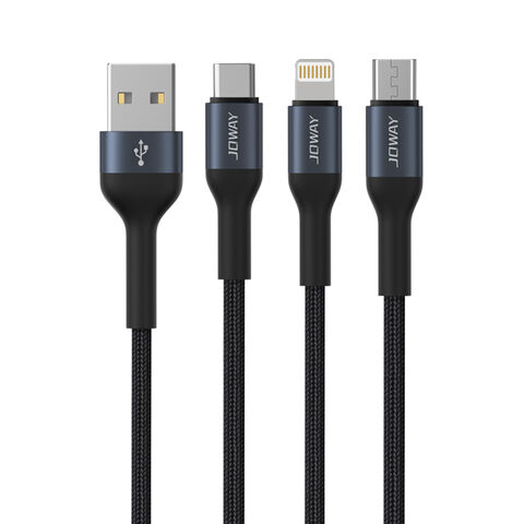Micro-geflochtenes Draht-Datenkabel, unterstützt 3A-Schnellladung for sale at factory direct price