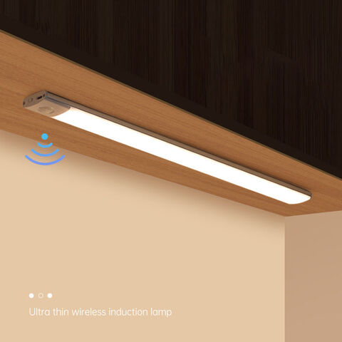 Lampe de placard intelligente mince LED rechargeable pour chambre