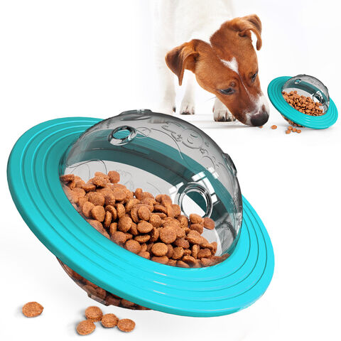 Pet Interactive Tumbler Dog Toy Food Dispenser Feeder IQ Puzzle Treat Ball  Toy