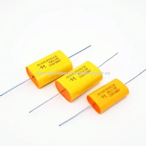2 Pezzi Condensatori MKP Audiophiler 250V Per Audio HiFi – Film Metallico Per Accoppiamento E Divisione Di Frequenza (Scegli La Capacità) - 2