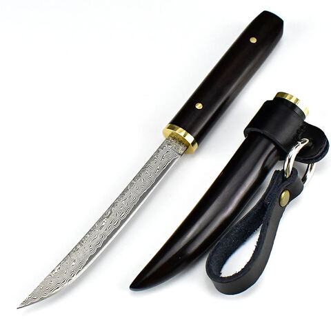 Bulk Buy China Wholesale Hotsale Retro Style Damascus Pocket Knife