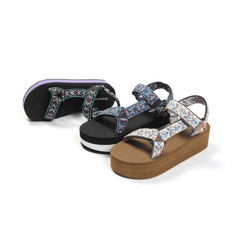 Chaussures compensées pour femmes en gros, sandales EVA, sandales compensées EVA pour femmes, chaussures compensées légères et tendance pour femmes for sale at factory direct price